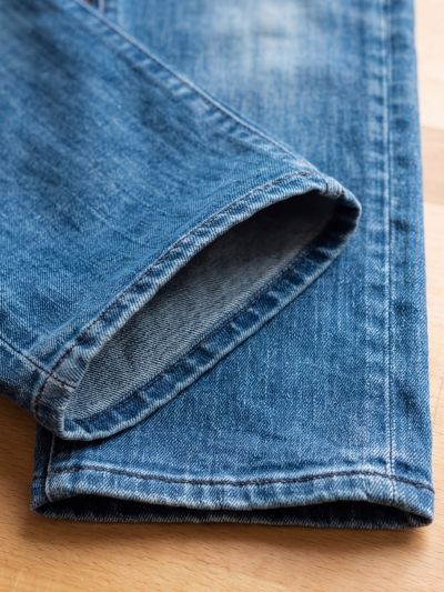 Подшить джинсы без сохранения оригинального шва